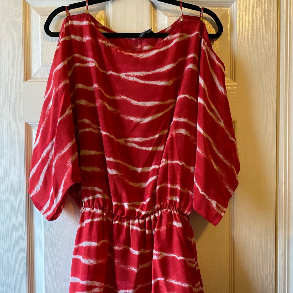 Red Silk Dress